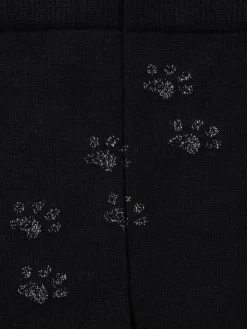 Royalties Paris - Pompon Socks in Nero