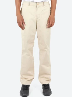 Sage de Cret - Cotton Chino Cloth Peg Top Pants in Beige