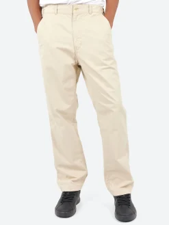 Sage de Cret - Cotton Chino Cloth Peg Top Pants in Beige