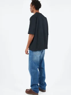 Sage de Cret - Max Weight Jersey Crew Neck Short Sleeve T-Shirt in Black