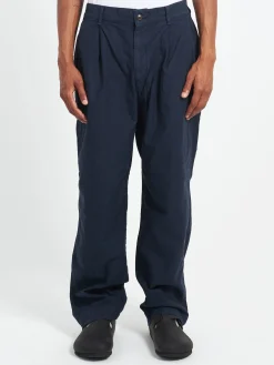 Sage de Cret - Single Pleated Pants in Navy