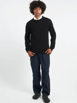 Sage de Cret - Single Pleated Pants in Navy