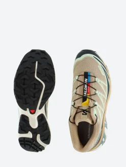 Salomon - XT-6 in Tan, Carbone and Aqua