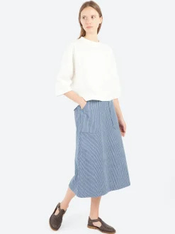 Sarahwear - Bakers Skirt in Hickory Stripe