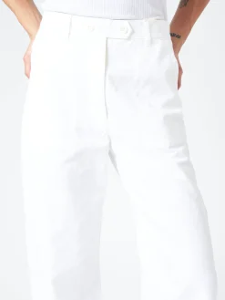 Sarahwear - Carole Cotton Twill Pant in White