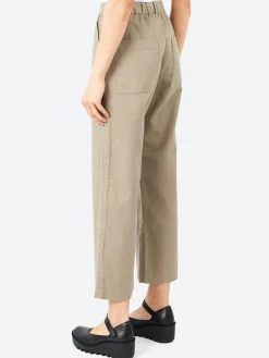 Sarahwear - Carole Cotton Twill Pant in Sand