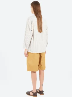 Sarahwear - Carpenter Shirt in Ivory Stripe