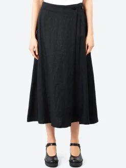 Sarahwear - Fake Wrap Skirt in Black