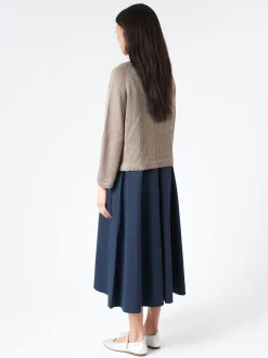 Sarahwear - Linen Knit Cardigan in Grey