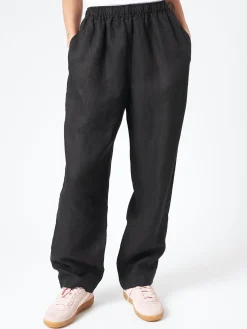 Sarahwear - Linen Twill Balloon Pants in Black