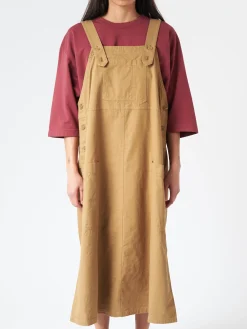 Sarahwear - Ranch Dress in Beige Cotton Twill