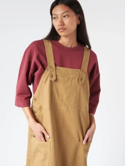 Sarahwear - Ranch Dress in Beige Cotton Twill