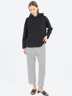 Sarahwear - Stripe Pants in White and Navy