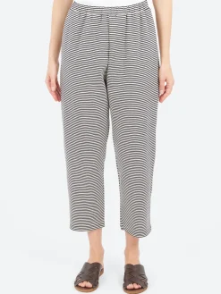 Sarahwear - Stripe Pants in Black Narrow