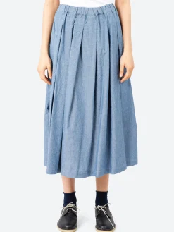 Sarhwear - Kelly Skirt in Chambray