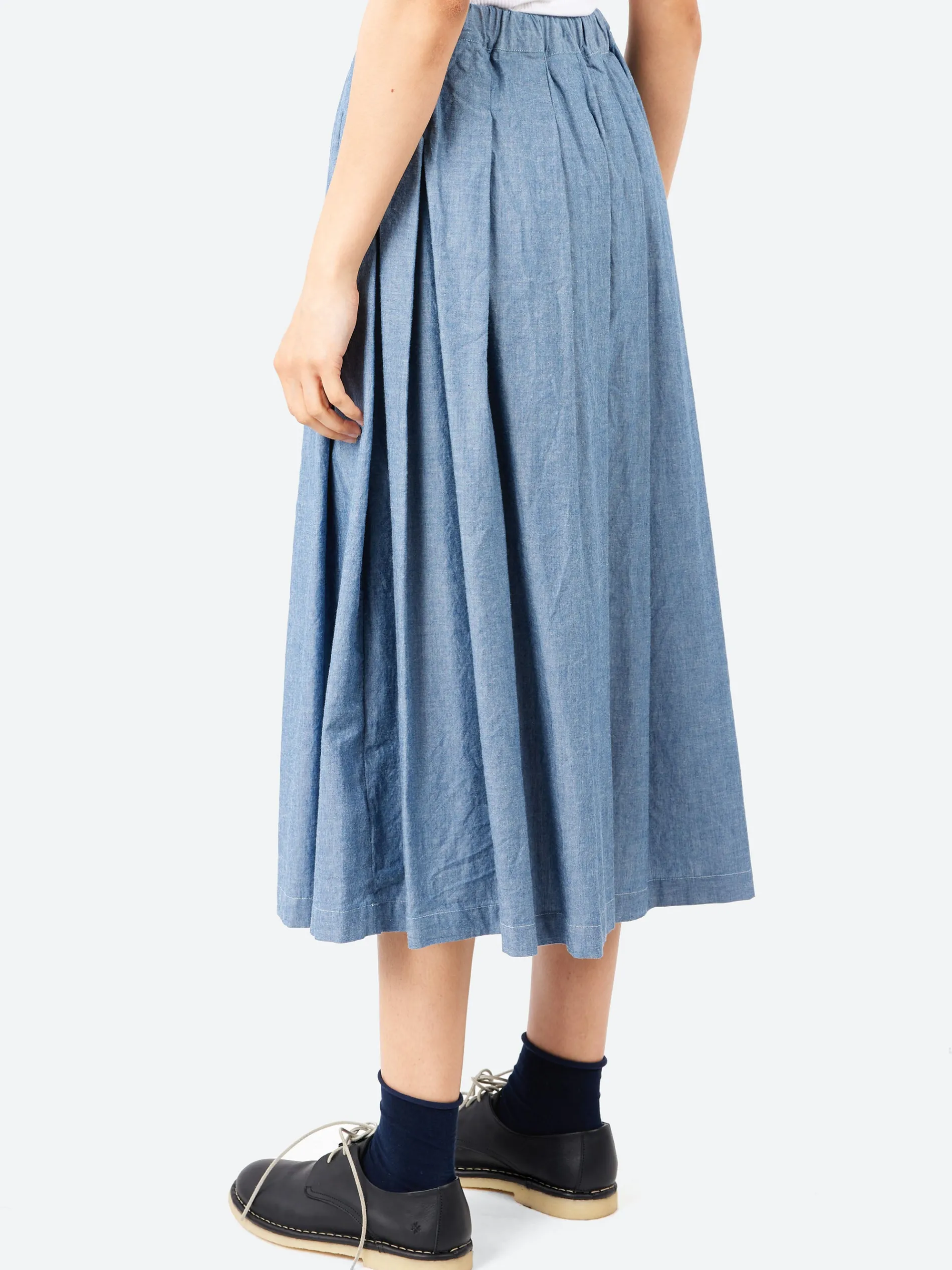 Sarhwear - Kelly Skirt in Chambray