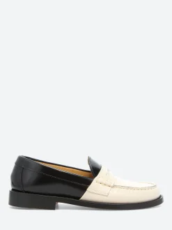 Sesa - Miami Two-Tone Loafer in Butter and Licorice