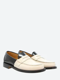Sesa - Miami Two-Tone Loafer in Butter and Licorice