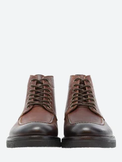 Shoe the Bear - Kip Apron Boot in Brown Water Repellant Leather
