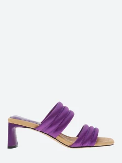 Shoe the Bear - Sylvi in Purple Satin