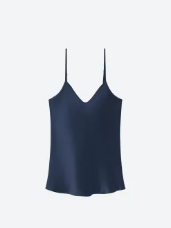 SILK LAUNDRY - Bias Cut Cami in Midnight
