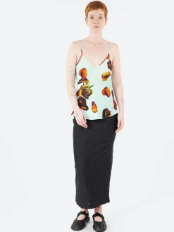 Silk Laundry - Bias Cut Cami in Tulipa Dew