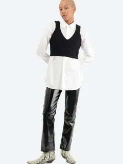 Simon Miller - Straight Leg Pant in Black