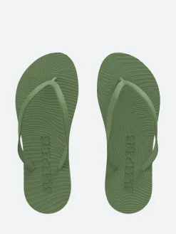 Sleepers - Slim Flip Flops in Green