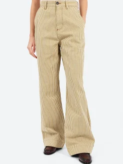 Soeur - Alissio Jeans in Beige and Ecru