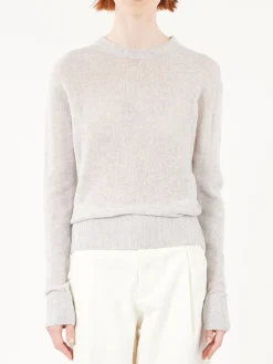 Soeur - Dona Crewneck in Gris Clair