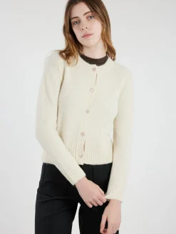 Soeur - Lyne Cardigan in Ecru