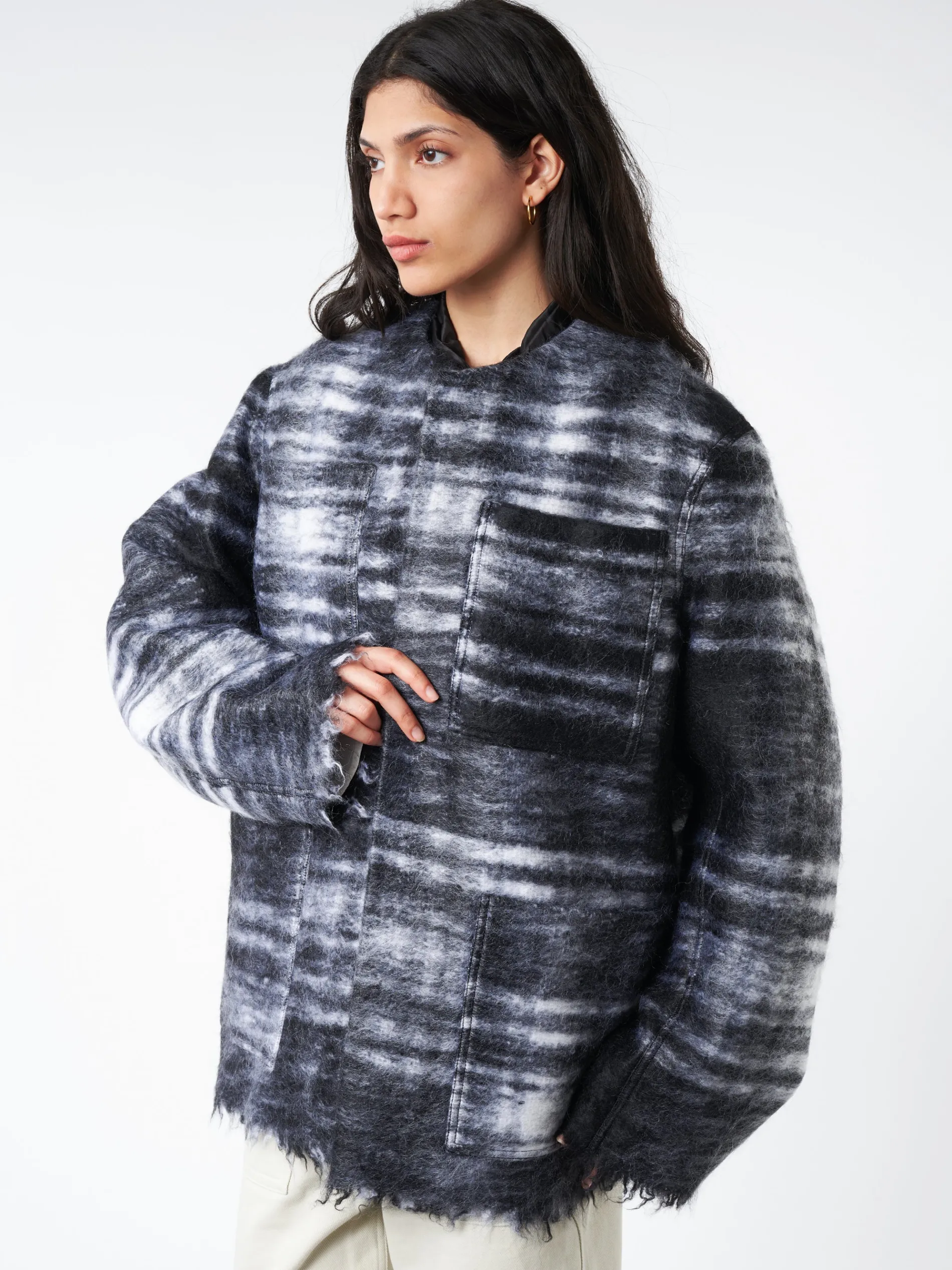 Sofie D'Hoore - Croft Coat in Black Tartan