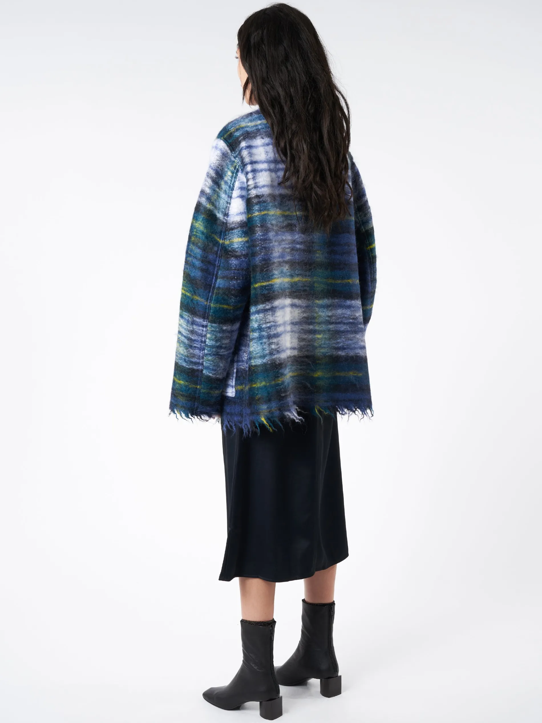 Sofie D'Hoore - Croft Coat in Green Tartan