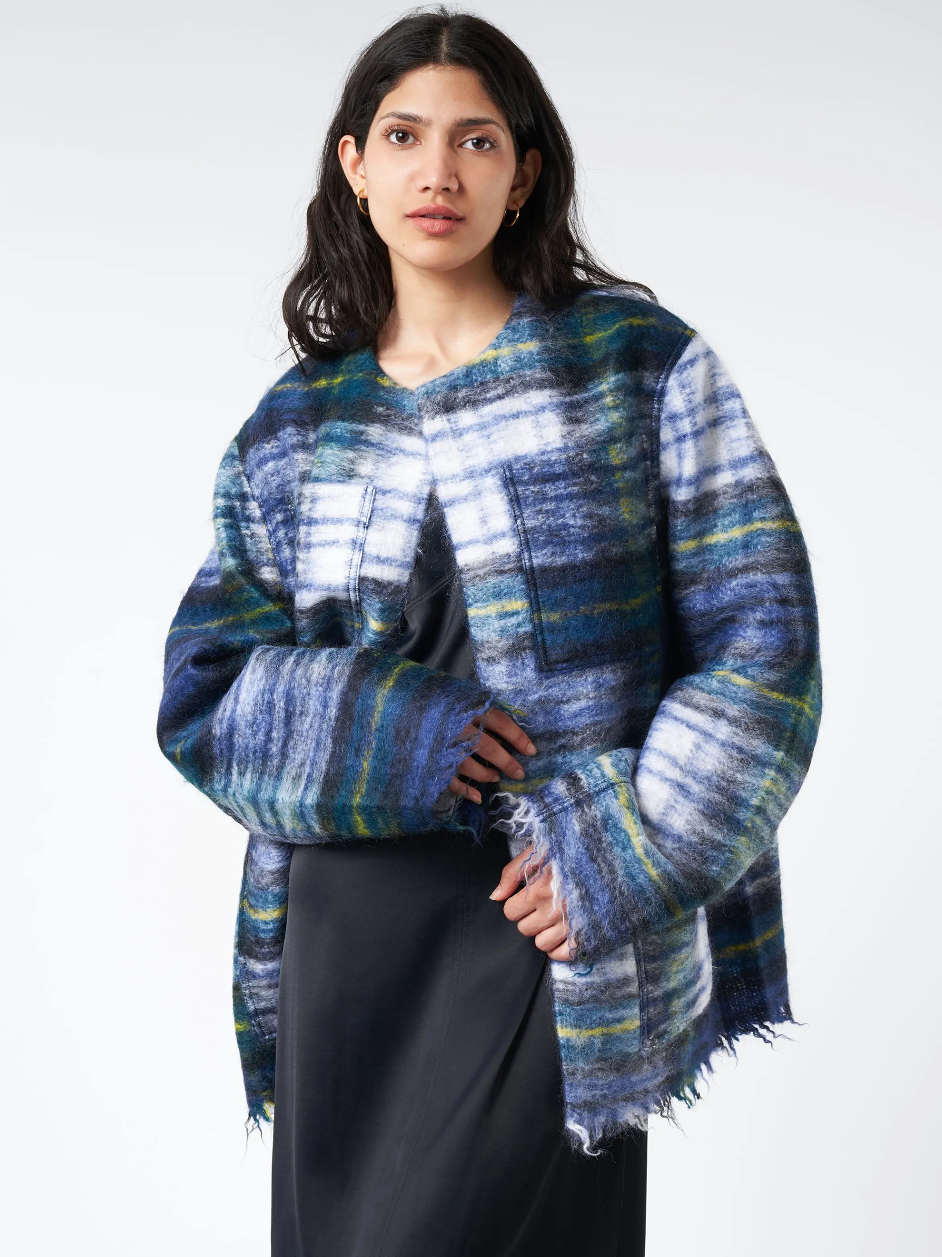 Sofie D'Hoore - Croft Coat in Green Tartan