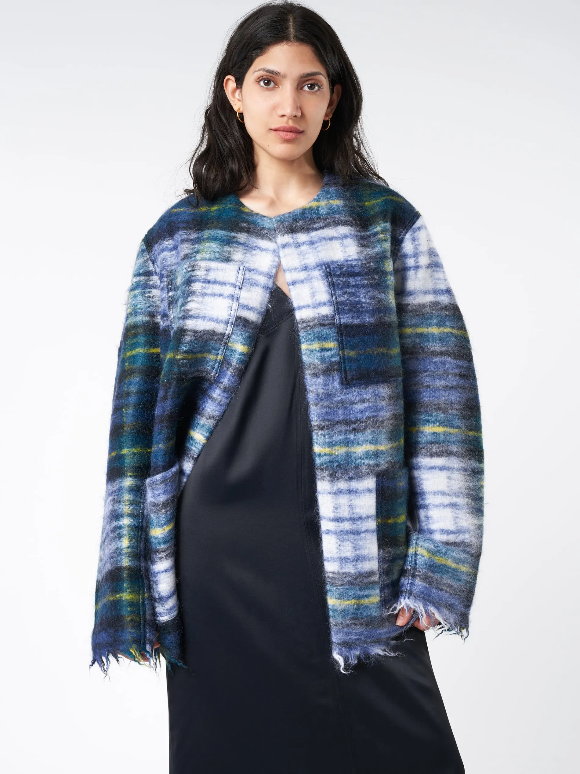 Sofie D'Hoore - Croft Coat in Green Tartan