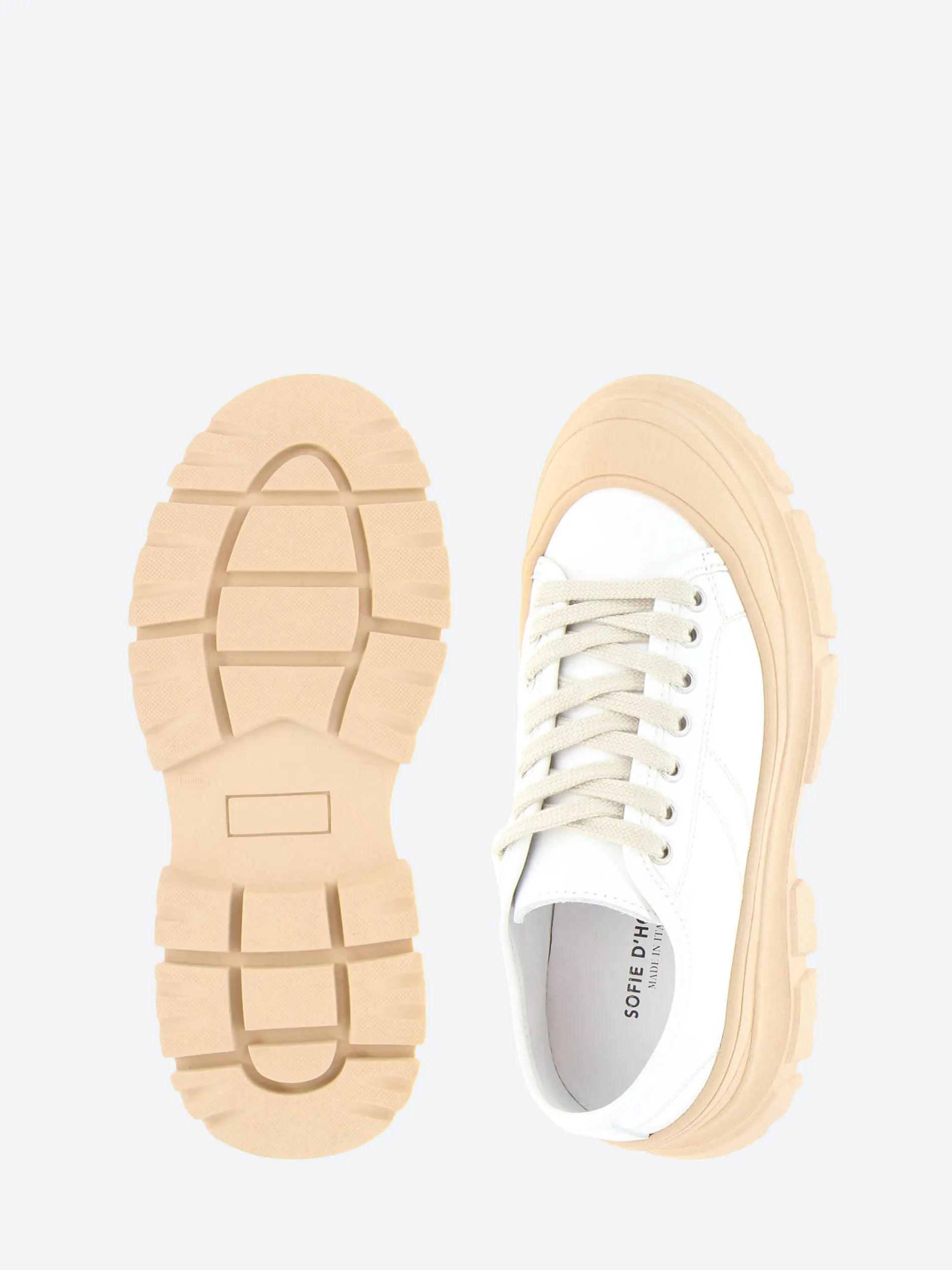 Sofie D'Hoore - Feat in White and Camel