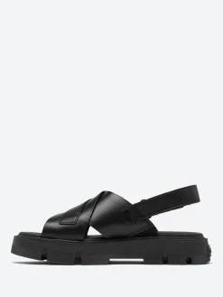 SOREL - Rein CB Crisscross Sandal in Black