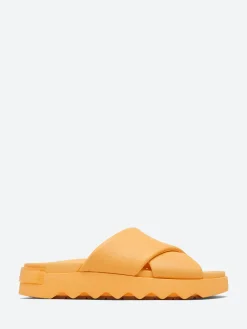 SOREL - Viibe Crisscross Slide in Yellow Ray