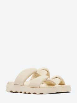 SOREL - Viibe Twist Slide in Honey White
