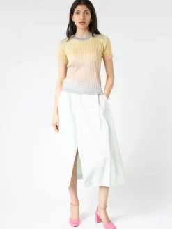 Stephan Schneider - Decagon Skirt in Mint Cotton