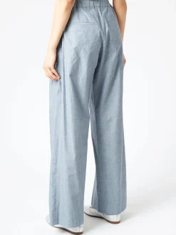 Stephan Schneider - Sphere Trouser in Aqua Cotton