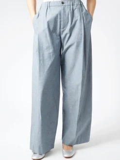 Stephan Schneider - Sphere Trouser in Aqua Cotton