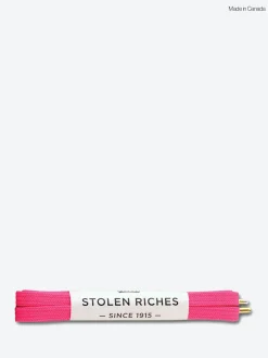 Stolen Riches - Sneaker Laces 45" in Poona Pink