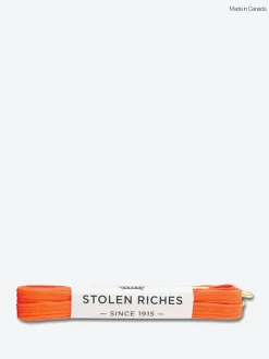 Stolen Riches - Sneaker Laces 45" in Happiest Orange