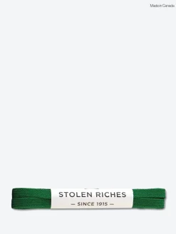 Stolen Riches - Sneaker Laces 45" in Nicklaus Green