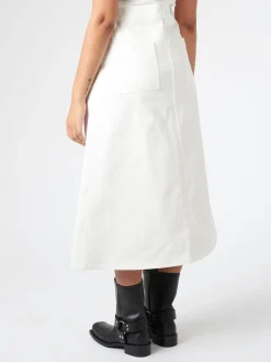 Studio Nicholson - Baringo Skirt in White
