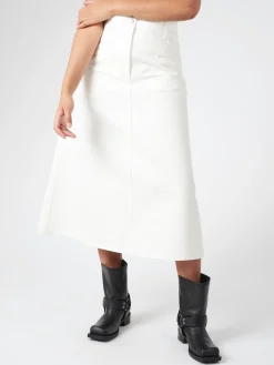 Studio Nicholson - Baringo Skirt in White