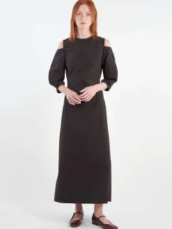 Studio Nicholson - Barr Dress in Black Grape