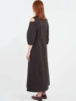 Studio Nicholson - Barr Dress in Black Grape