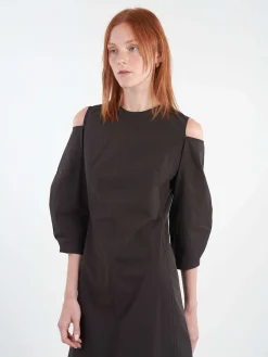 Studio Nicholson - Barr Dress in Black Grape